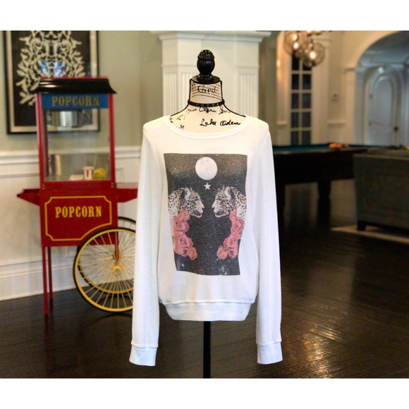 Wildfox Sweaters - WILDFOX💋|| Celestial Cats Baggy Beach Jumper 🌹🌙